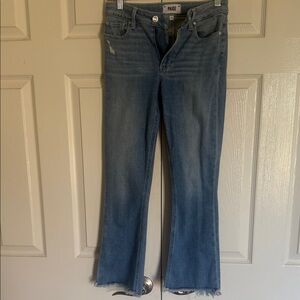 PAIGE Women's Classic Blue Flare Jeans